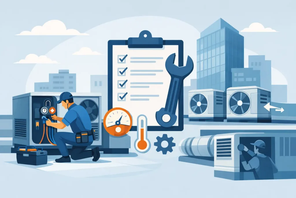 Commercial HVAC Maintenance Checklist for Businesses