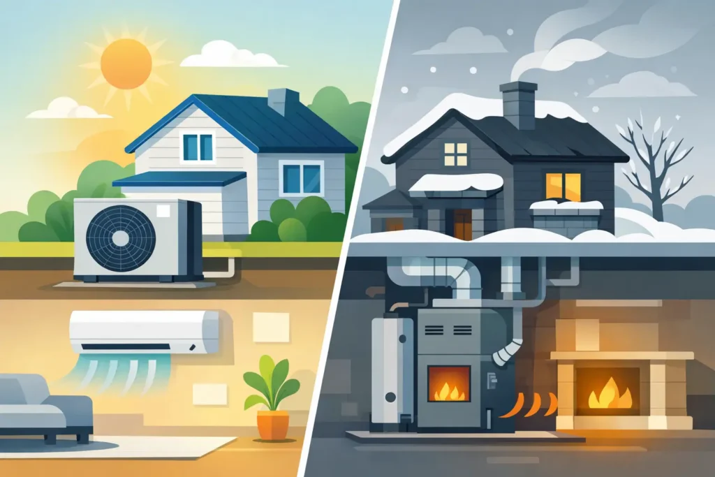 Heat Pump vs Furnace: Which Fits Your Home?
