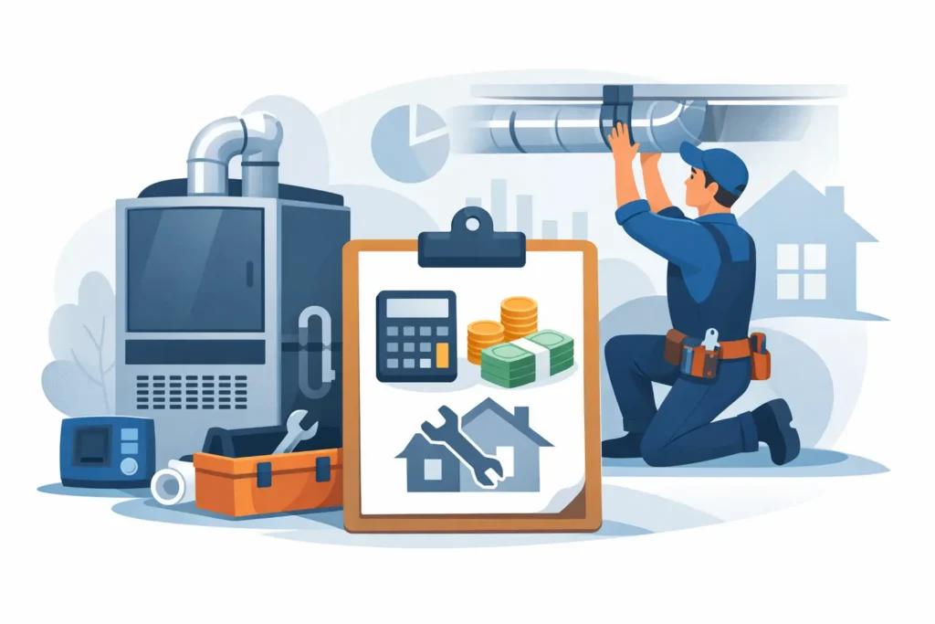 What Furnace Installation Cost Covers