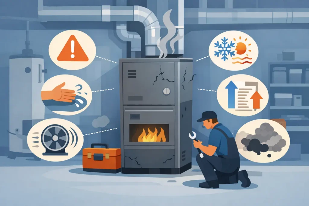 7 Signs an Aging Furnace Needs Replacement